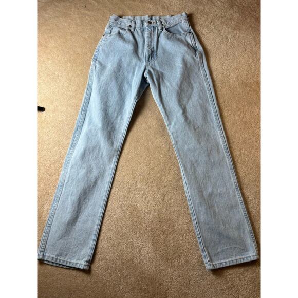 Wranglers Vintage Mom Western Jeans -Light Wash size 5 x 32 - Picture 1 of 6